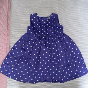 Carters polka dot dress 💜💜